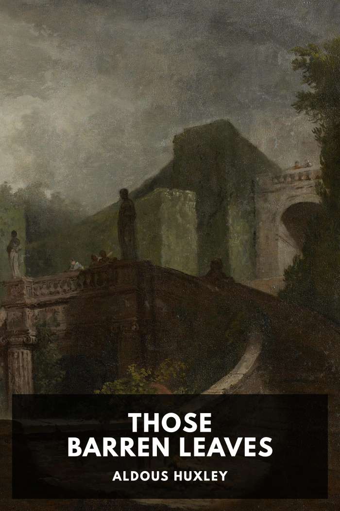 Cover of Those Barren Leaves by Aldous Huxley