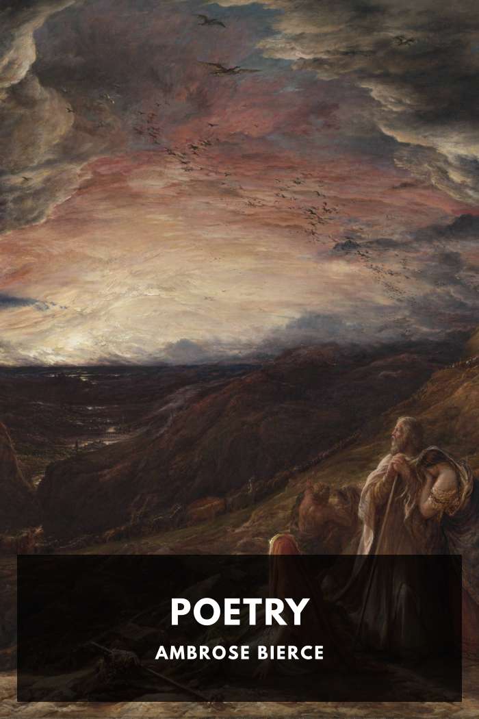 Cover of Poetry by Ambrose Bierce