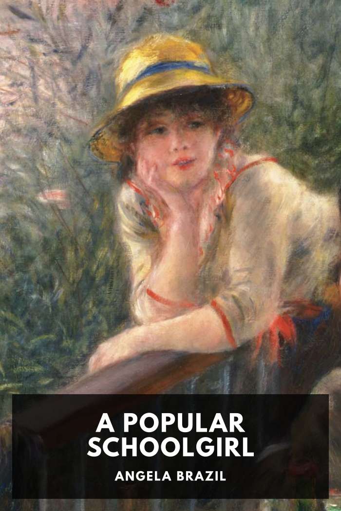 Okładka "A Popular Schoolgirl" od Angela Brazil