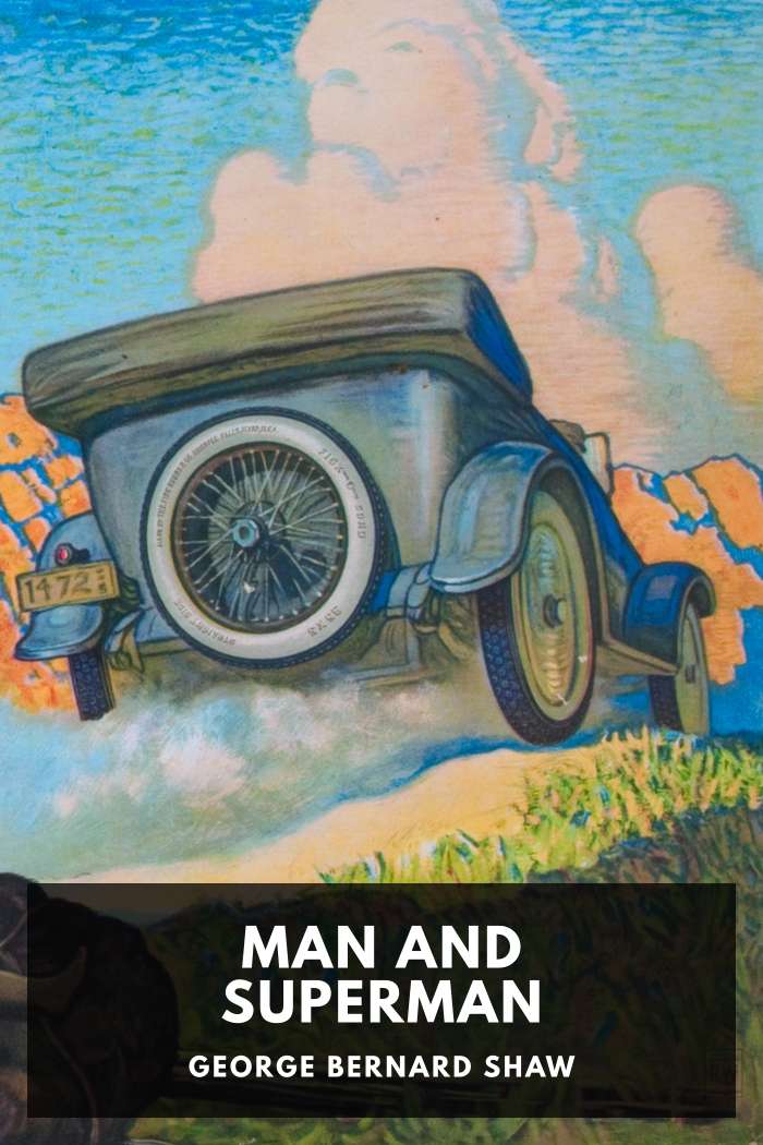Cover of Man and Superman by George Bernard Shaw