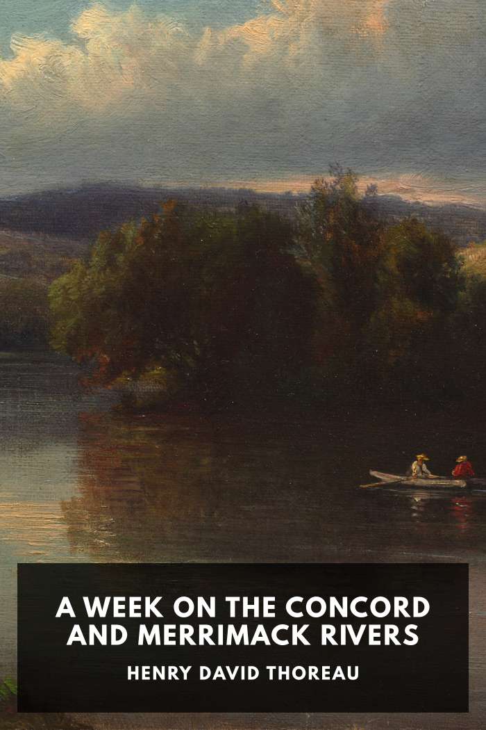 Обкладинка «A Week on the Concord and Merrimack Rivers» (Henry David Thoreau)