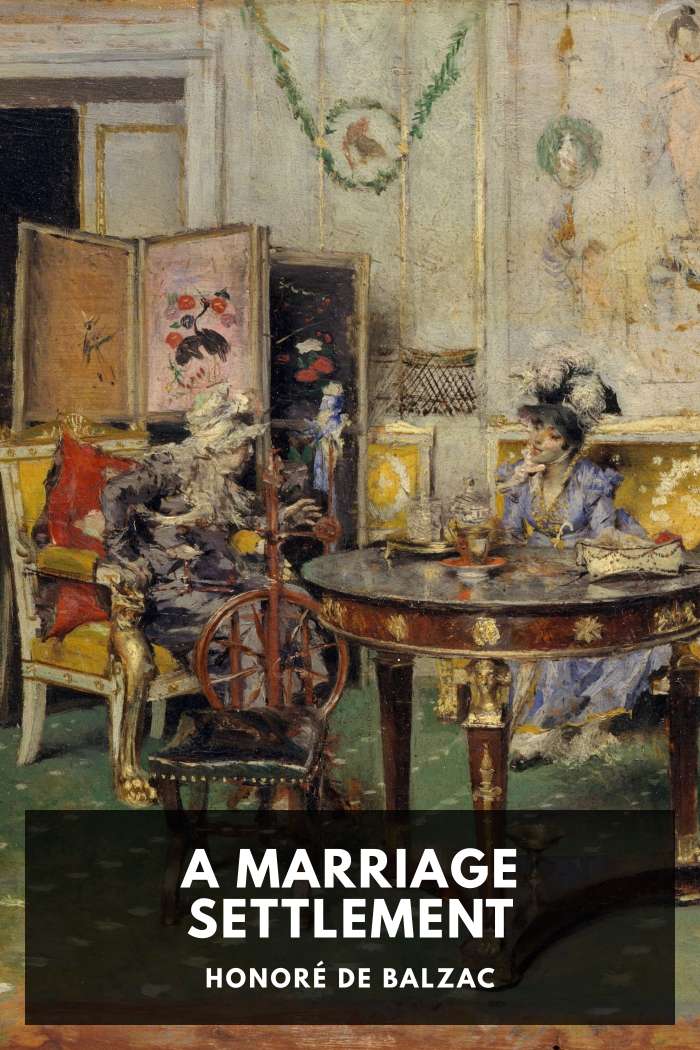Cover of A Marriage Settlement
