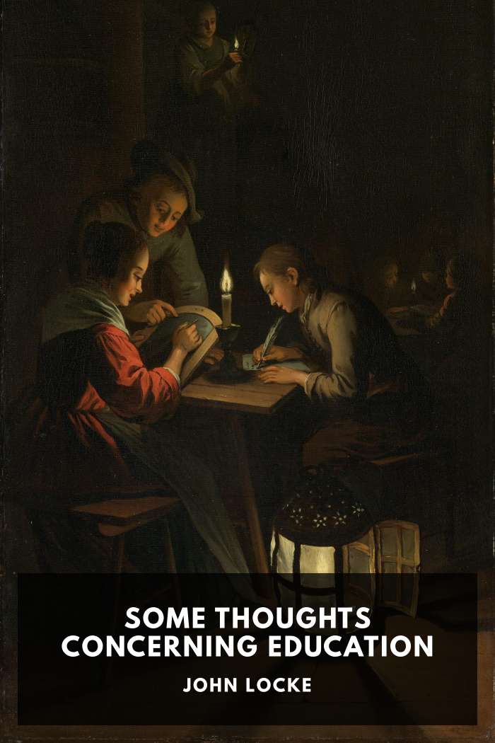 Cover of Some Thoughts Concerning Education