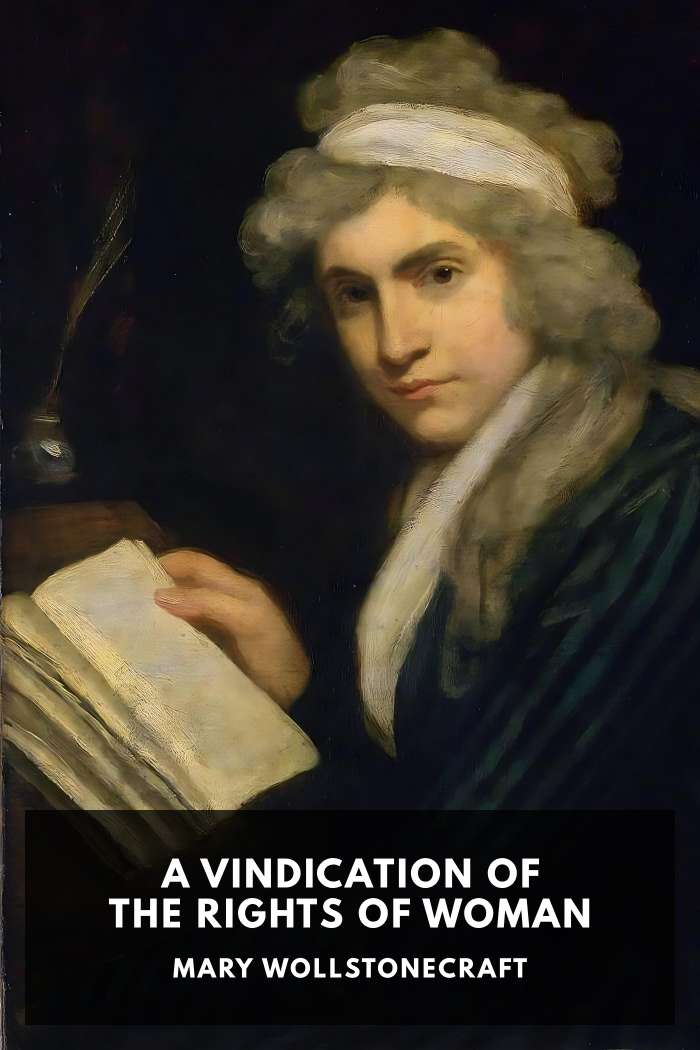 Portada de "A Vindication of the Rights of Woman" de Mary Wollstonecraft