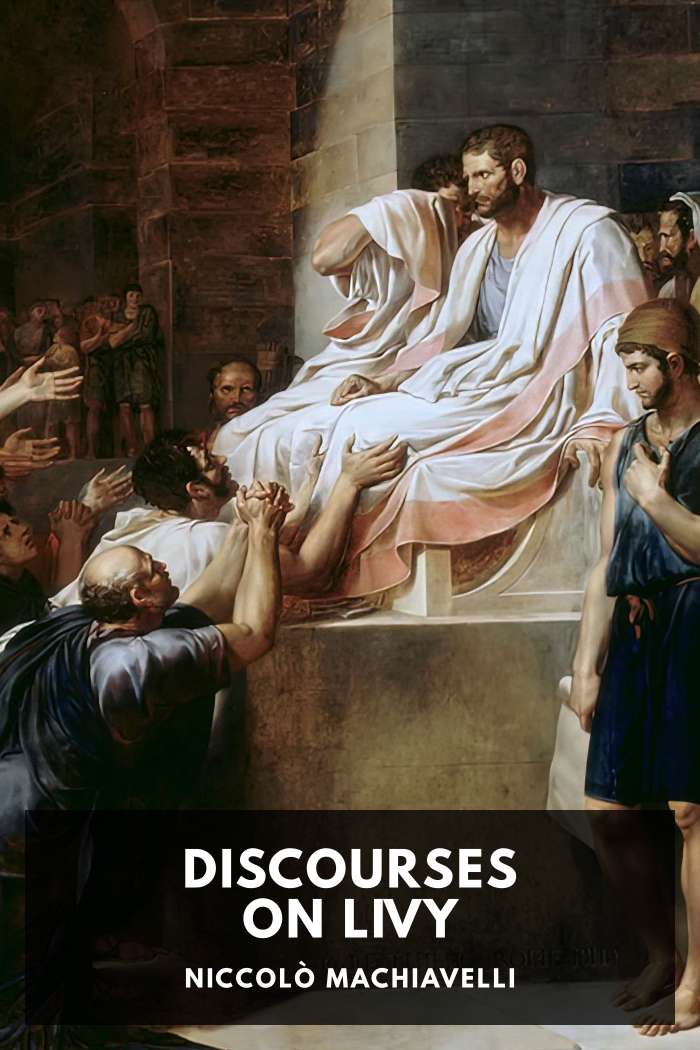 Portada de "Discourses on Livy" de Niccolò Machiavelli