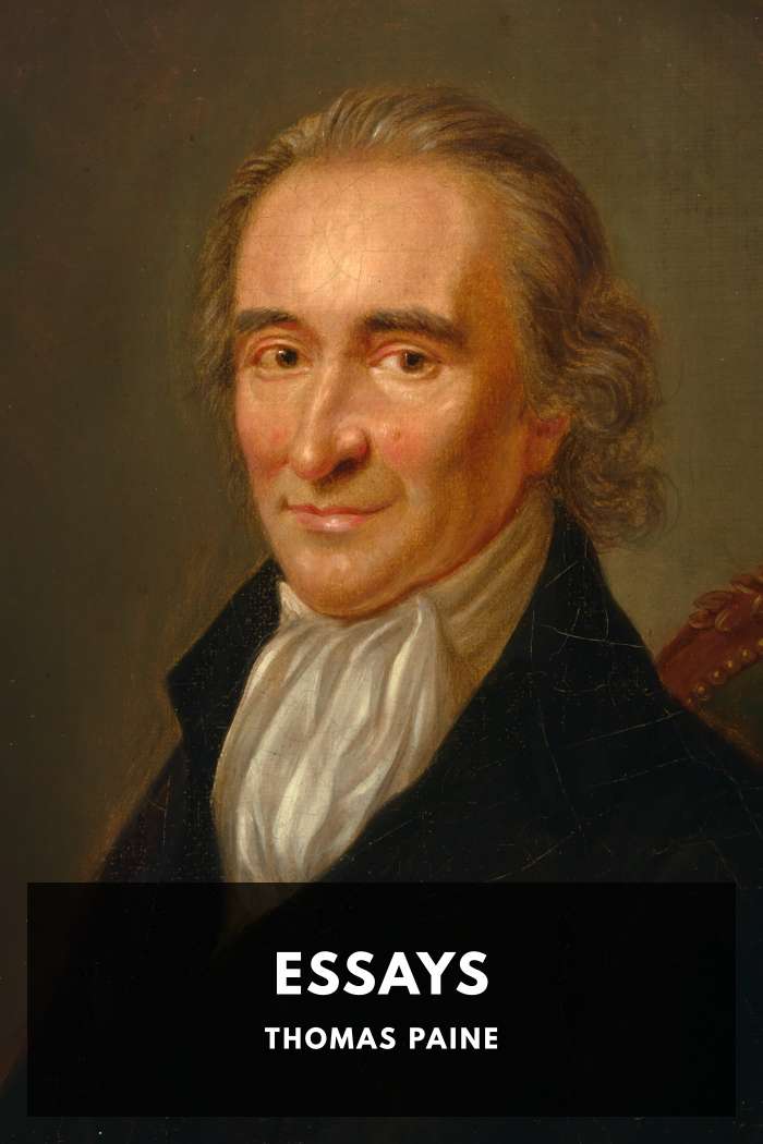 Portada de "Essays" de Thomas Paine