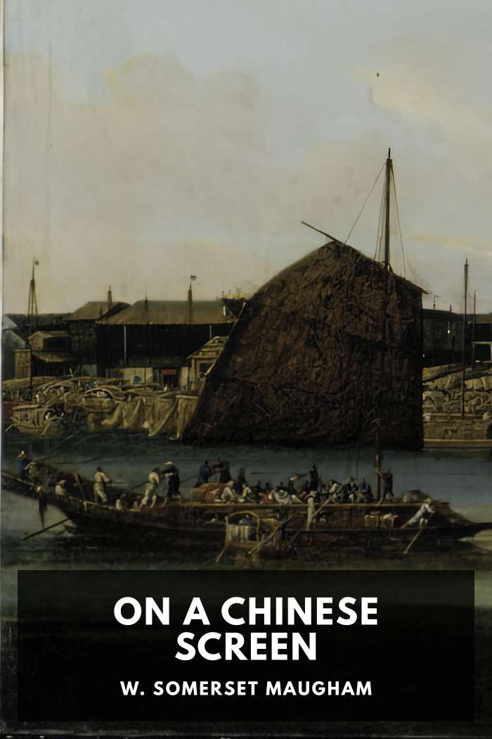 Обкладинка «On a Chinese Screen» (W. Somerset Maugham)